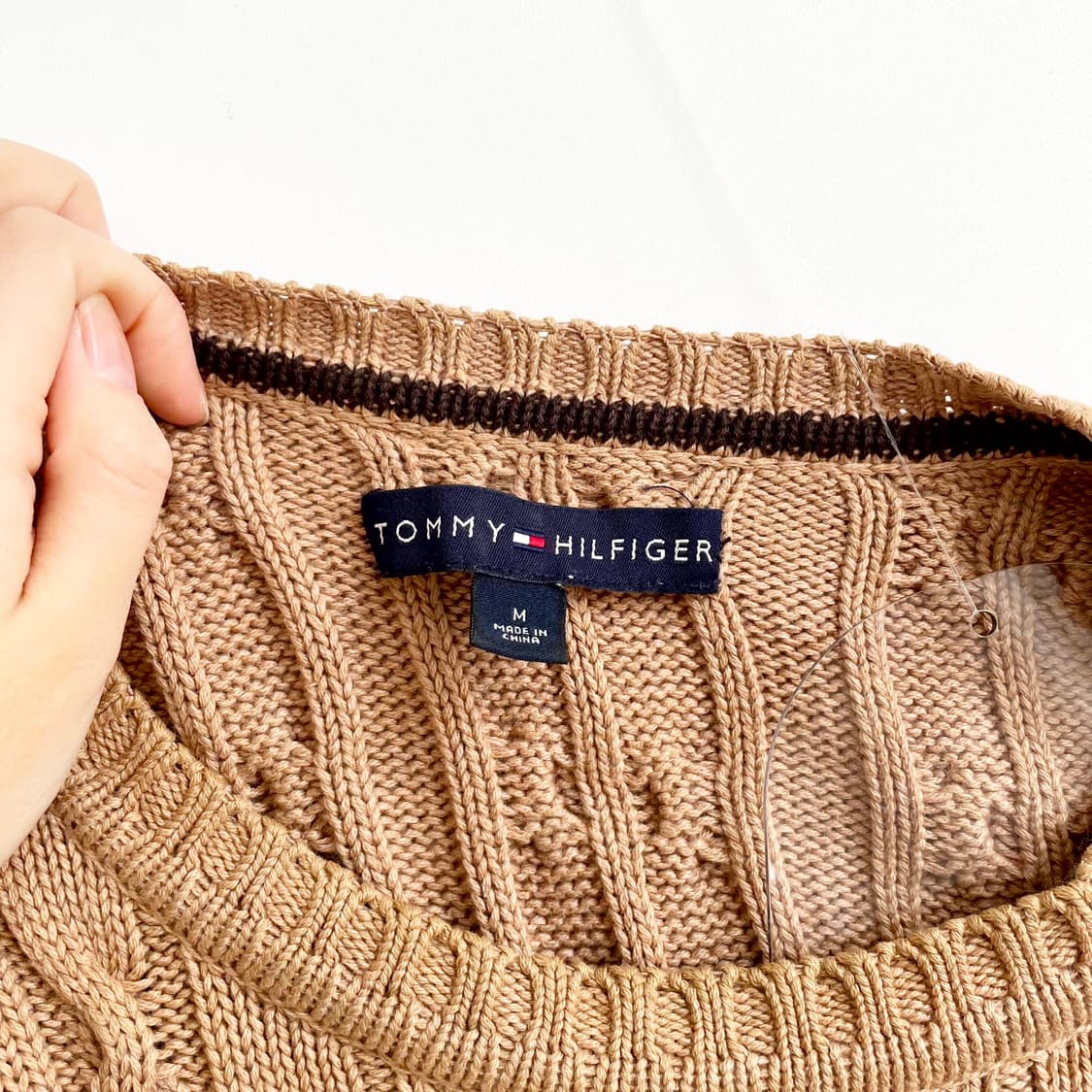 F1 타미힐피거 케이블 니트 셔츠 103-105사이즈 상품이미지4