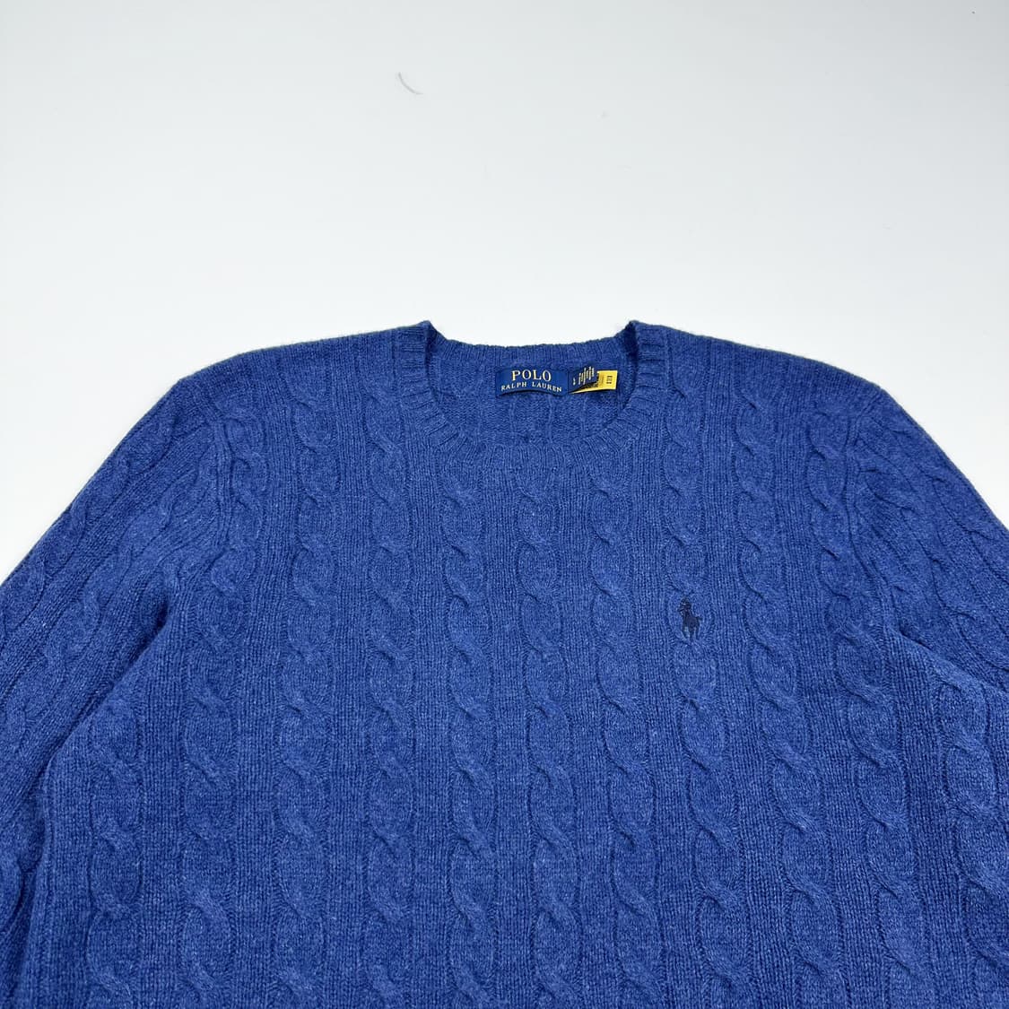폴로 랄프로렌 클래식 캐시미어 케이블 니트 L 상품이미지2