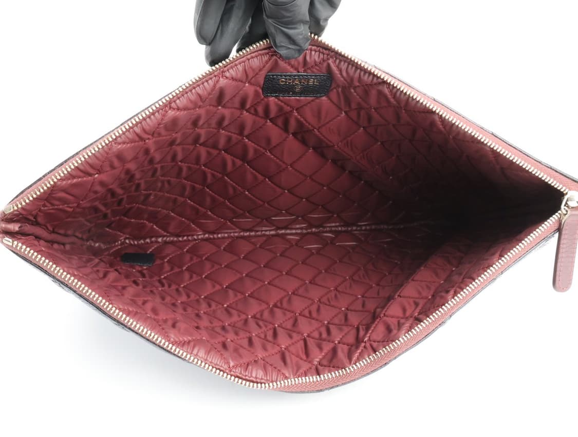 샤넬 클래식 캐비어 클러치백 상품이미지7