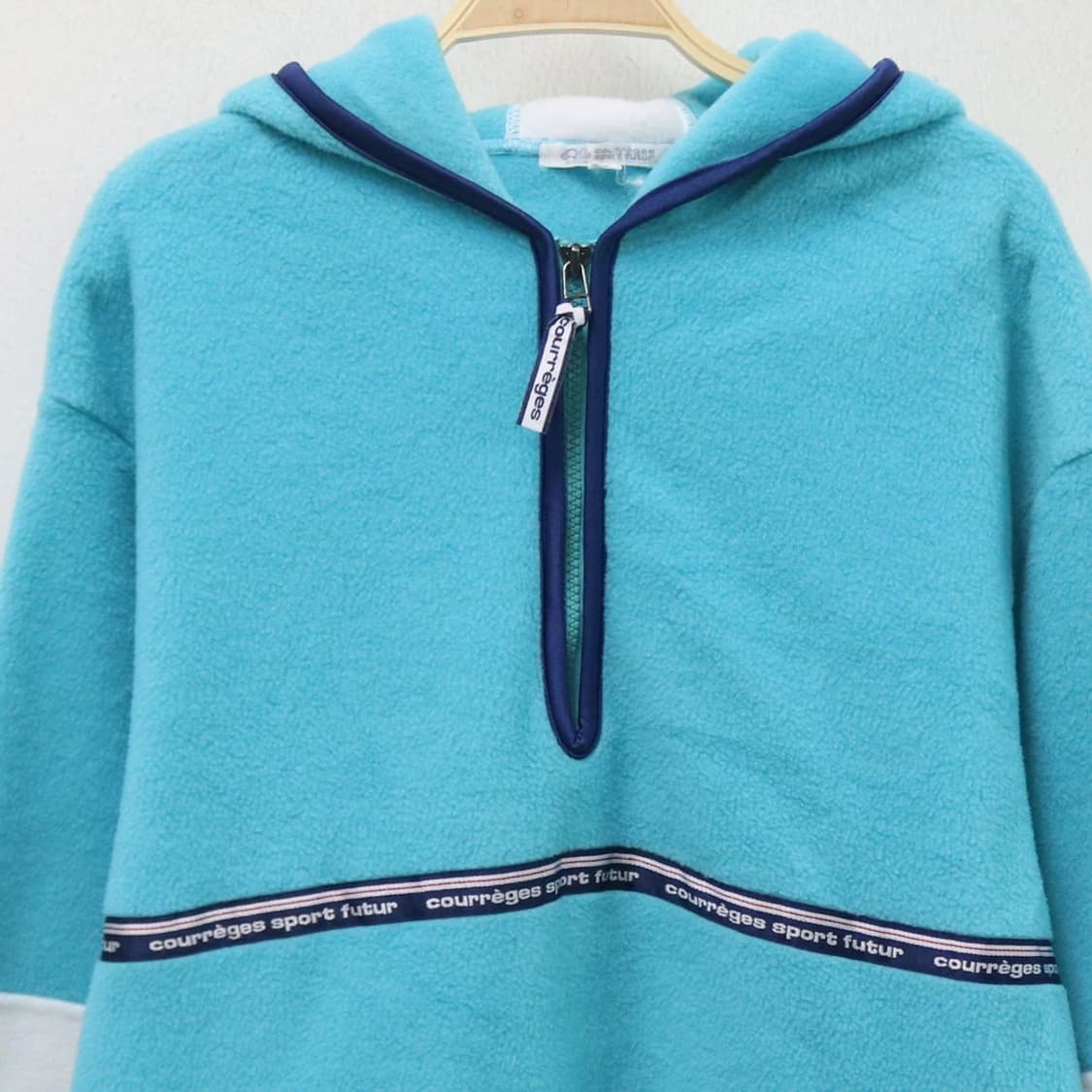 90'S 꾸레쥬 플리스 아노락 자켓 62328 상품이미지5