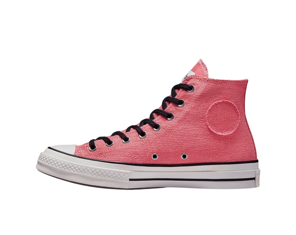 [2회착용] 스투시x컨버스 척70하이 핑크 245 상품이미지2