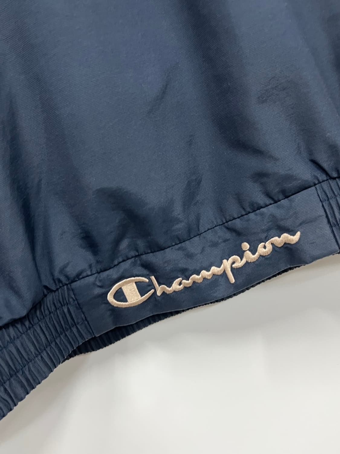 챔피온 로고 올드스쿨 반집업 바람막이 아노락 상품이미지9