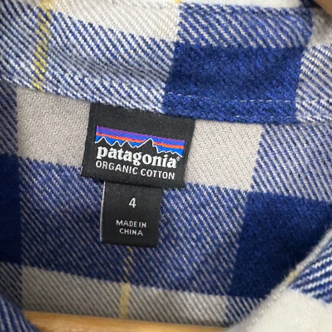파타고니아 체크 셔츠 상품이미지4