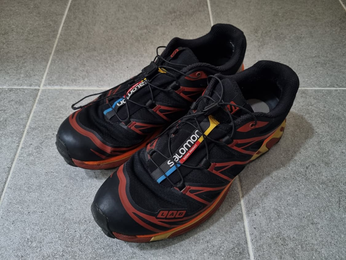 살로몬 XT-6 275 사이즈 블랙 초콜렛 컬러 운동화 등산화 상품이미지1