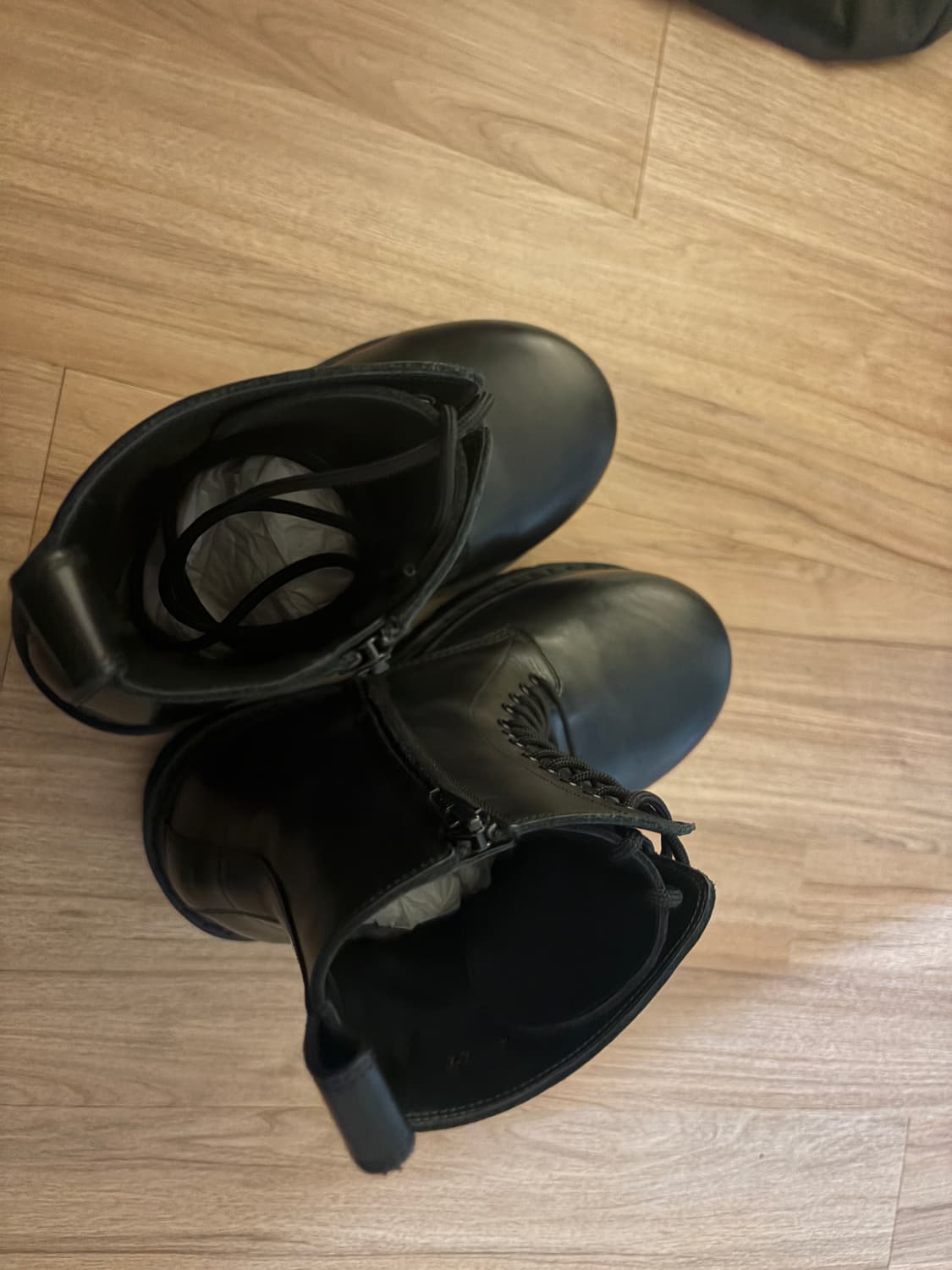 [42] 발렌시아가 스톰퍼 레더 부츠 상품이미지3