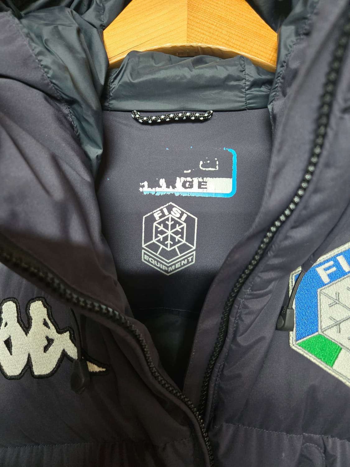 카파 아우디 Fisi 패딩 점퍼 네이비L 상품이미지8