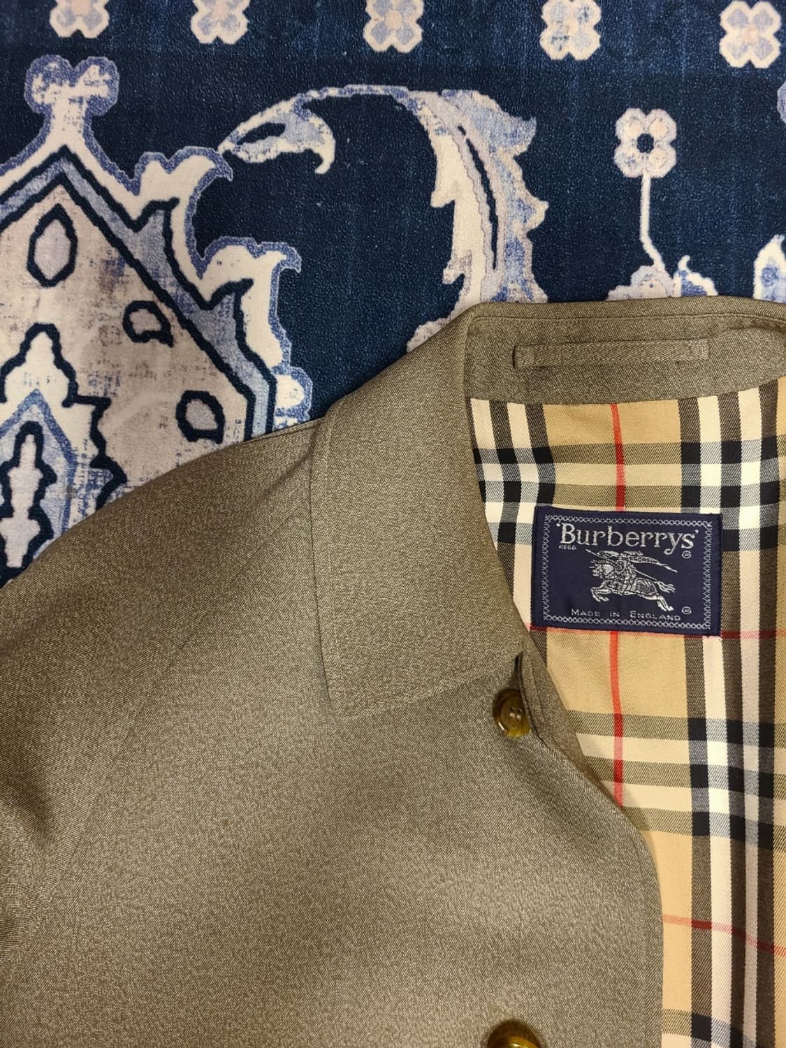 버버리 커버트울 래글런 코트 상품이미지3