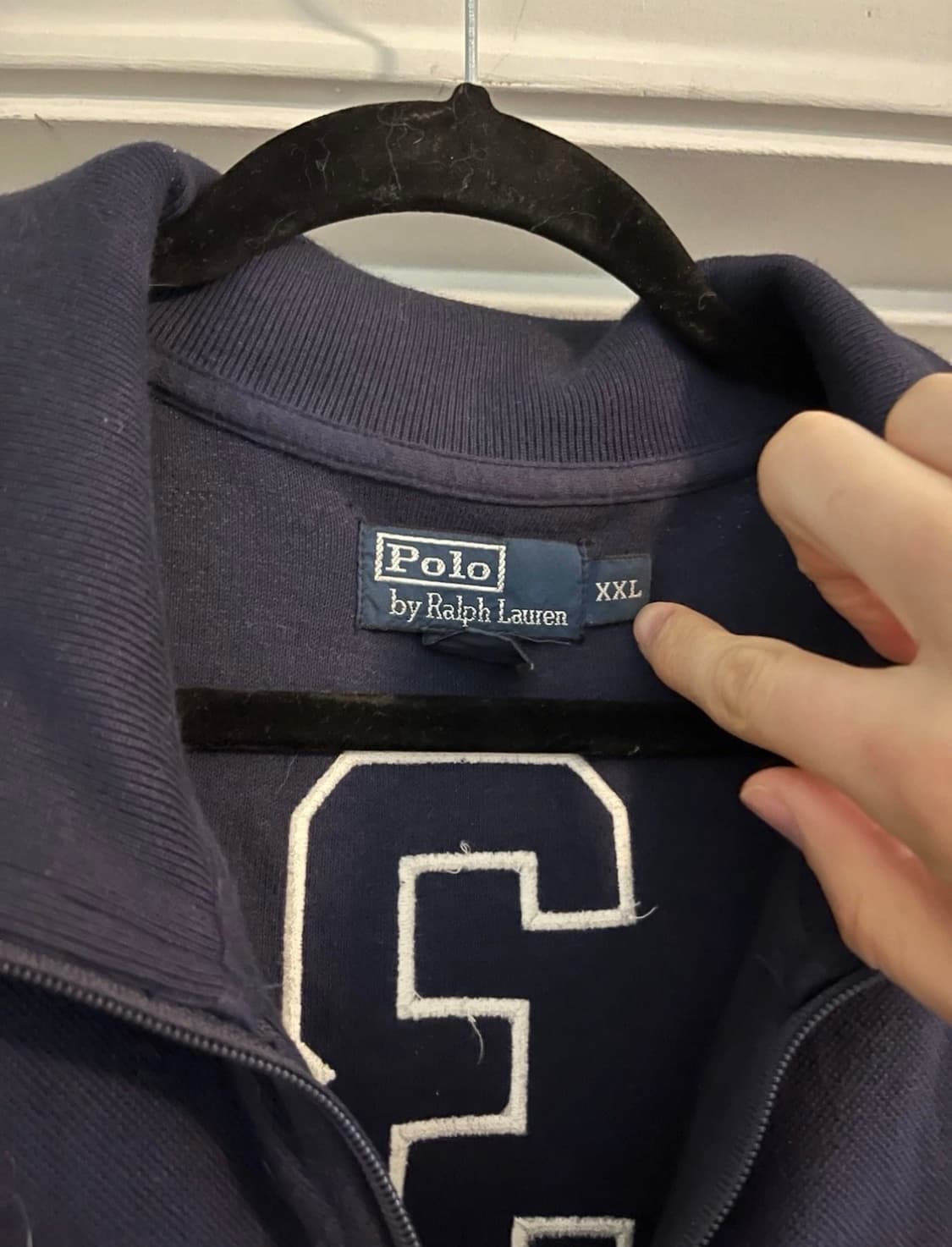 폴로 빅포니 브리튼 집업 네이비 2XL 상품이미지4