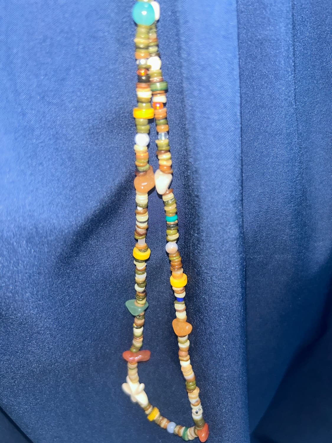 빈티지 비즈 불가사리 목걸이 / wood beach necklace 상품이미지3