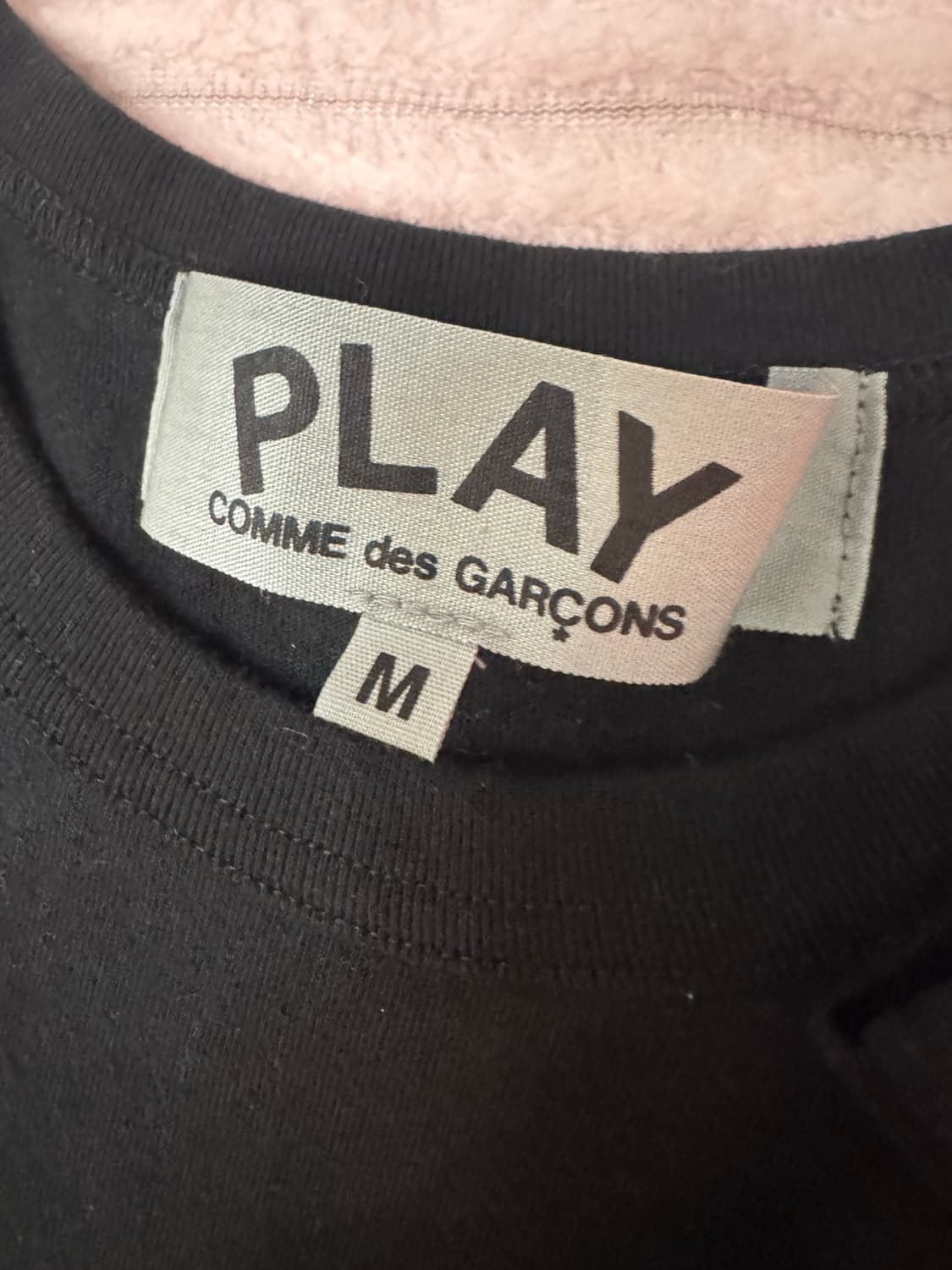 꼼데가르송 플레이 블랙 롱슬리브 티셔츠 상품이미지6