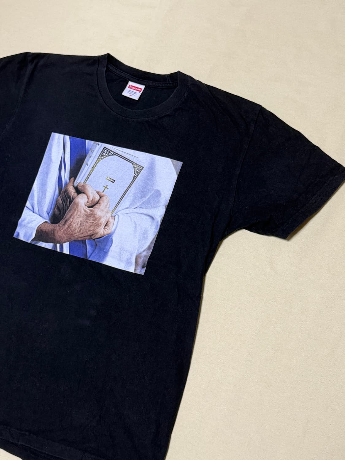 슈프림 바이블 그래픽 티셔츠 FW19 상품이미지4