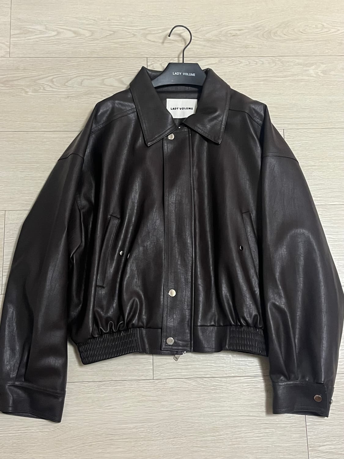 레이디볼륨 레더자켓 VINTAGE LEATHER JACKET 상품이미지1