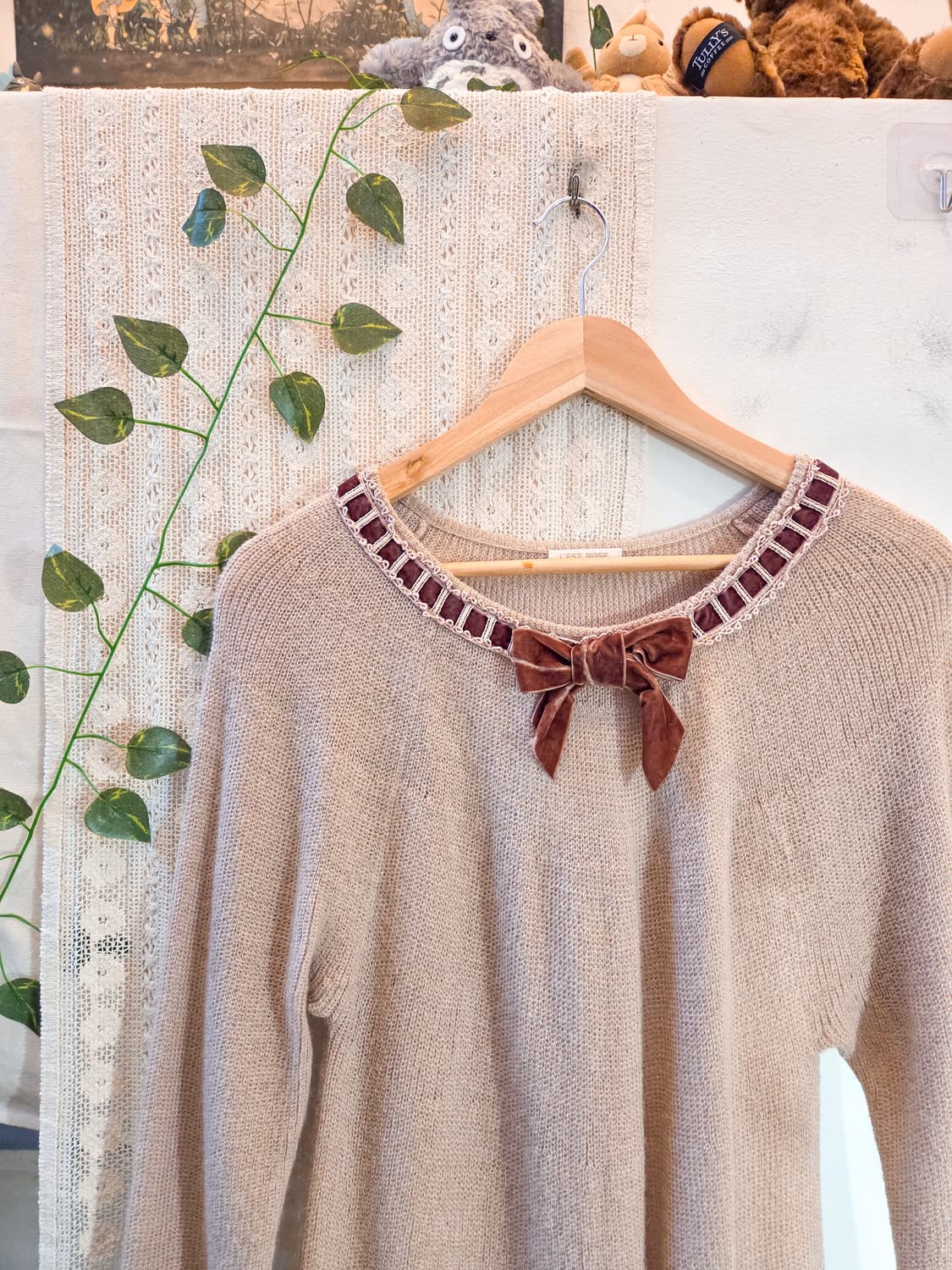 L'est rose 러블리 니트 원피스 상품이미지2