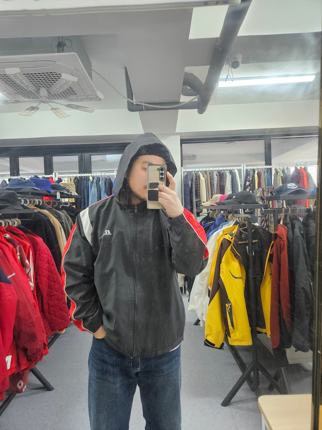 Russell 러셀 윈드브레이크 집업 상품이미지4