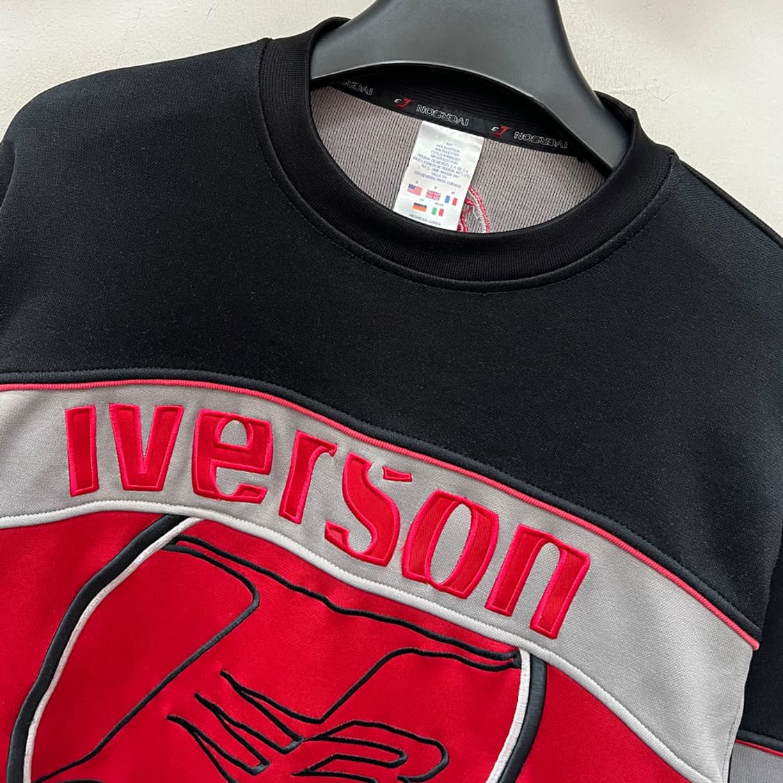 리복 x 앨런 아이버슨 바스켓볼 트랙 맨투맨 L~XL급 상품이미지3