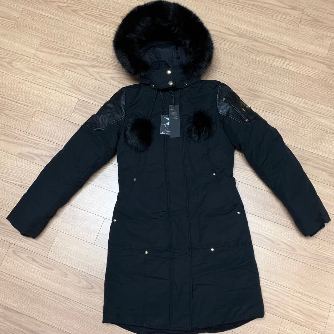 새상품) 무스너클 15FW 14K 골드 리미티드 에디션 롱패딩 상품이미지2