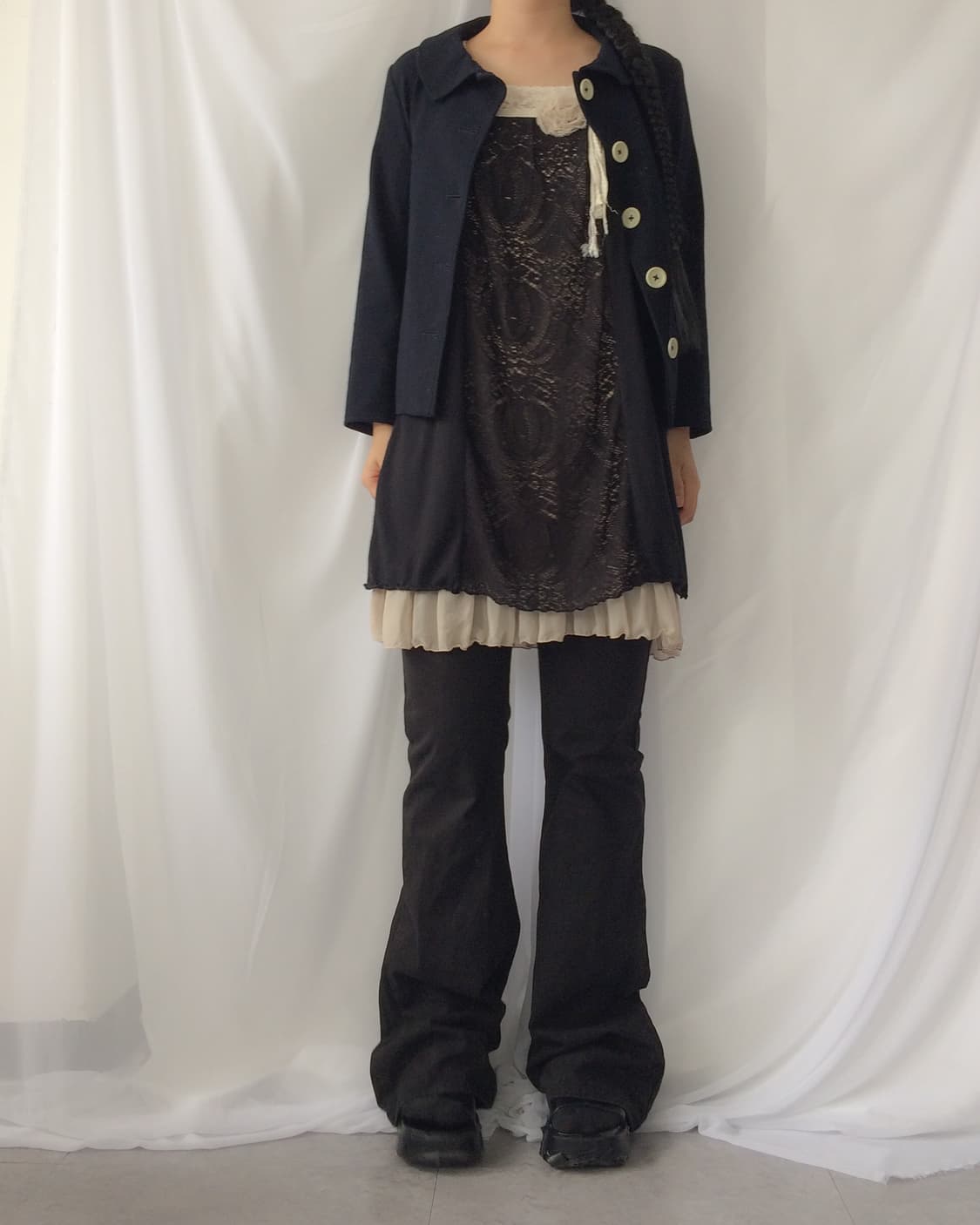 Button point jacket 상품이미지6