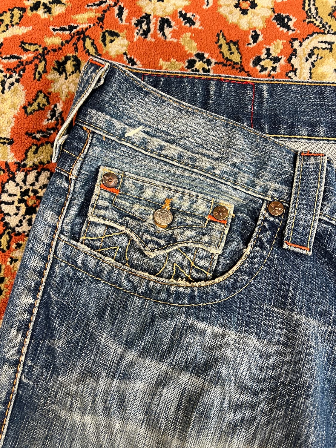 [34] 트루릴리전 빈티지 조이 커스텀 부츠컷 데님팬츠 상품이미지6