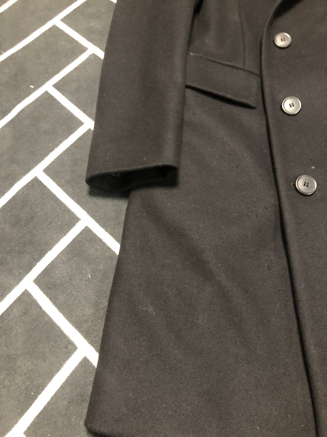 [Theory]띠어리 프리미엄 리얼 시어링 무스탕코트/스톤 몽클레어 상품이미지5