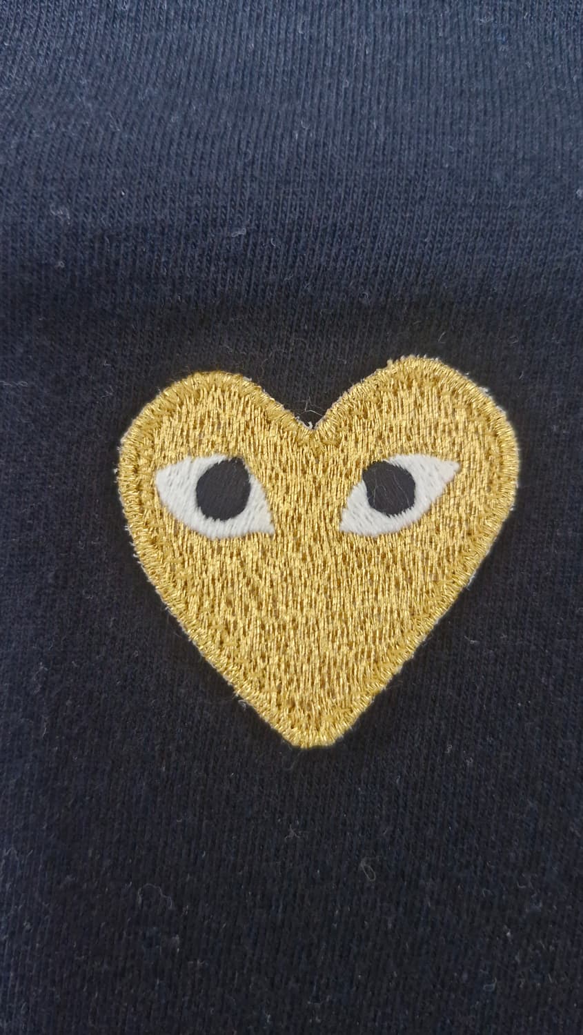 꼼데가르송 골드와펜 반팔s 새상품 상품이미지2