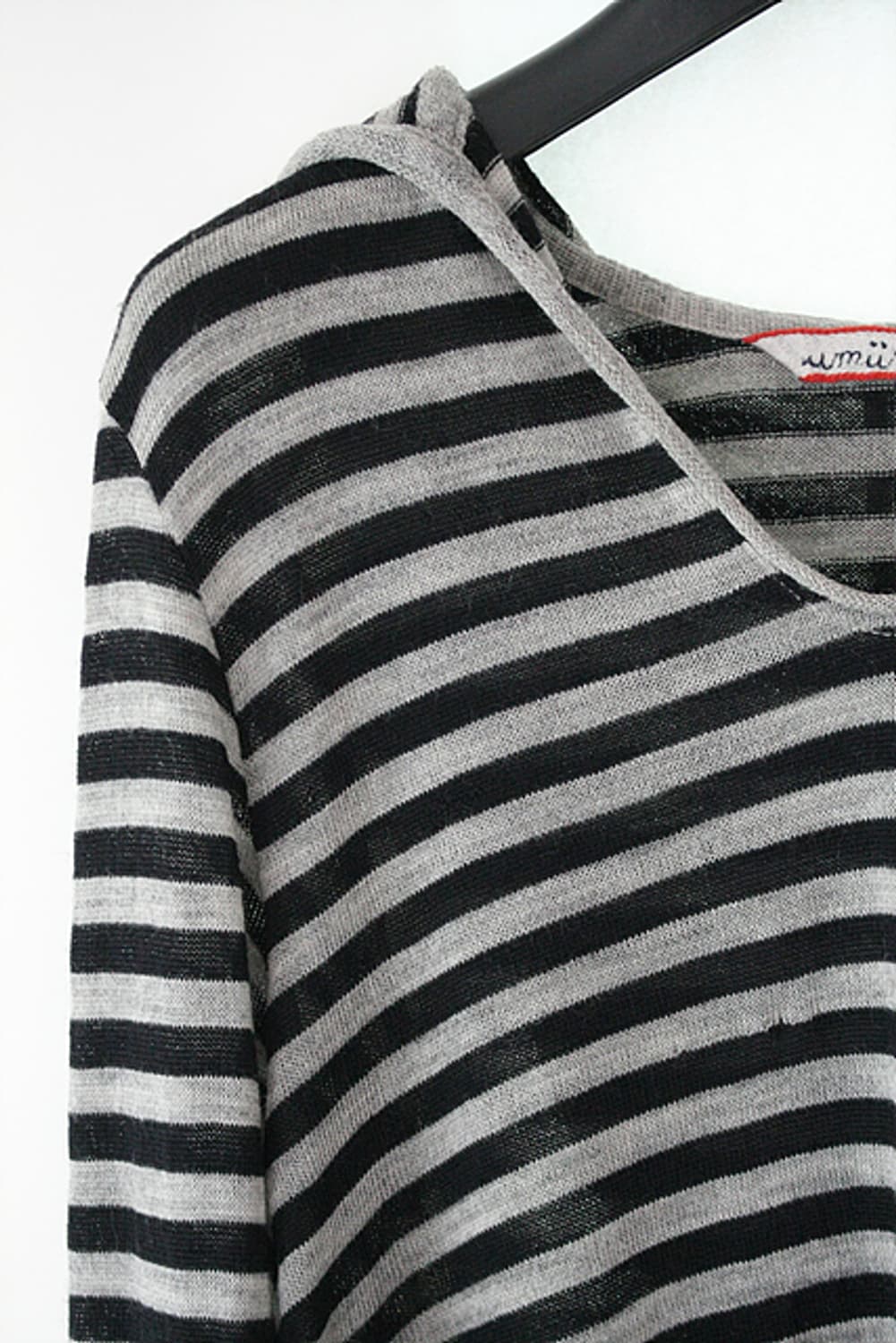 umii 908 by 45RPM 울 후드 니트 상의 상품이미지8