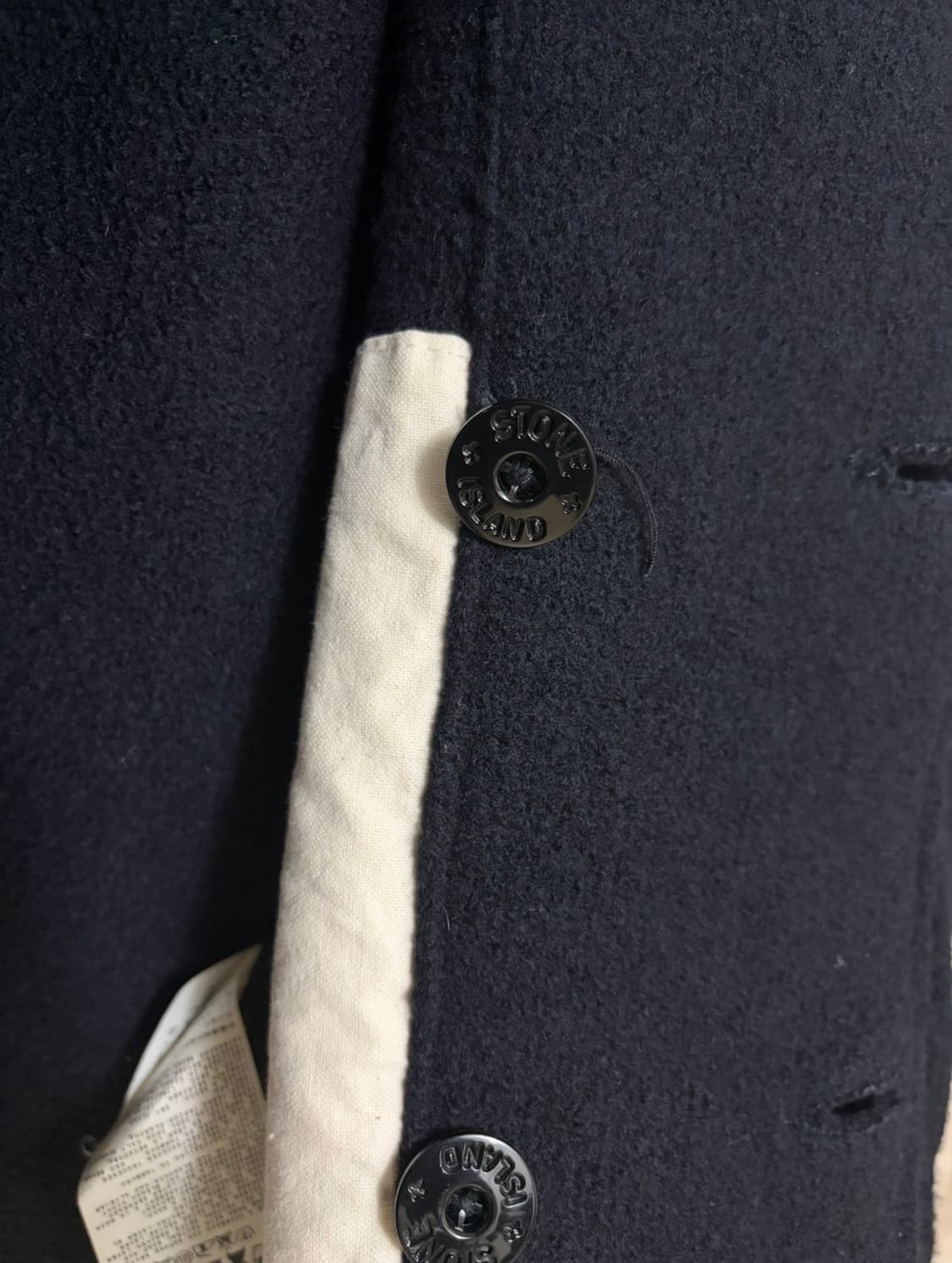 스톤아일랜드 아카이브 피코트 정품 블랙 상품이미지10