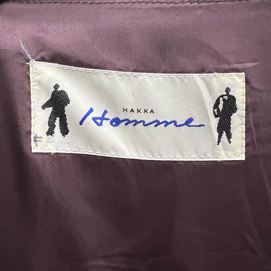 하카옴므 제팬 네이비 코듀로이카라 울자켓 상품이미지5