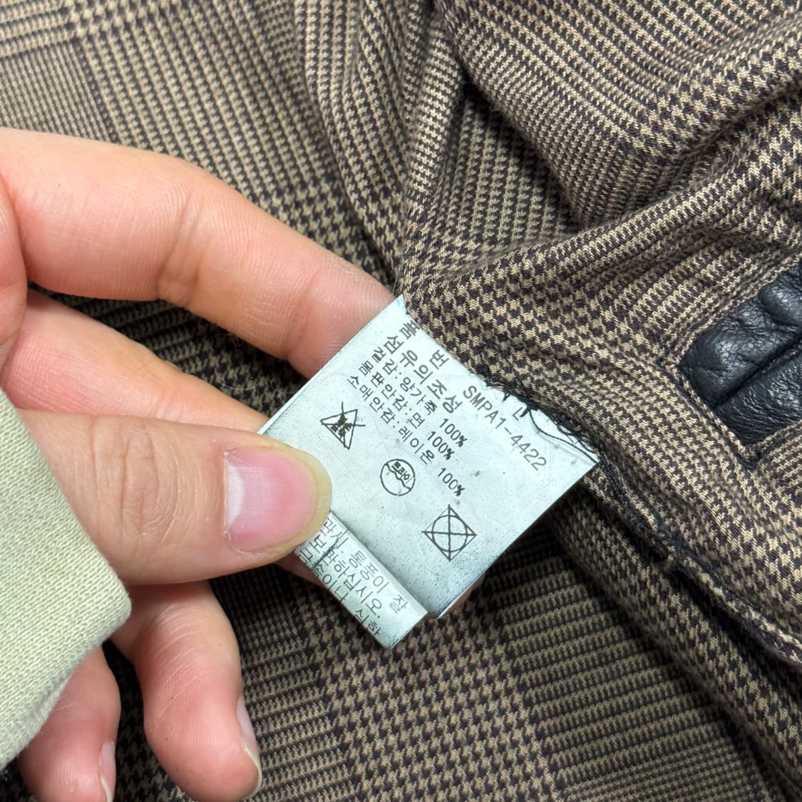 폴로랄프로렌 빈티지 블랙포니 양가죽 자켓 L 상품이미지9