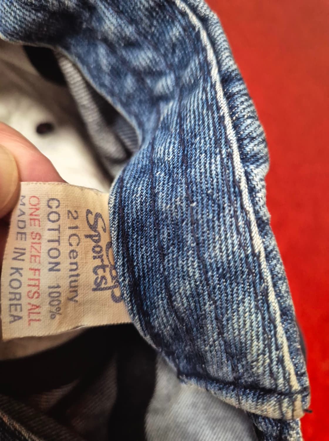 USA 데님 볼캡 상품이미지6