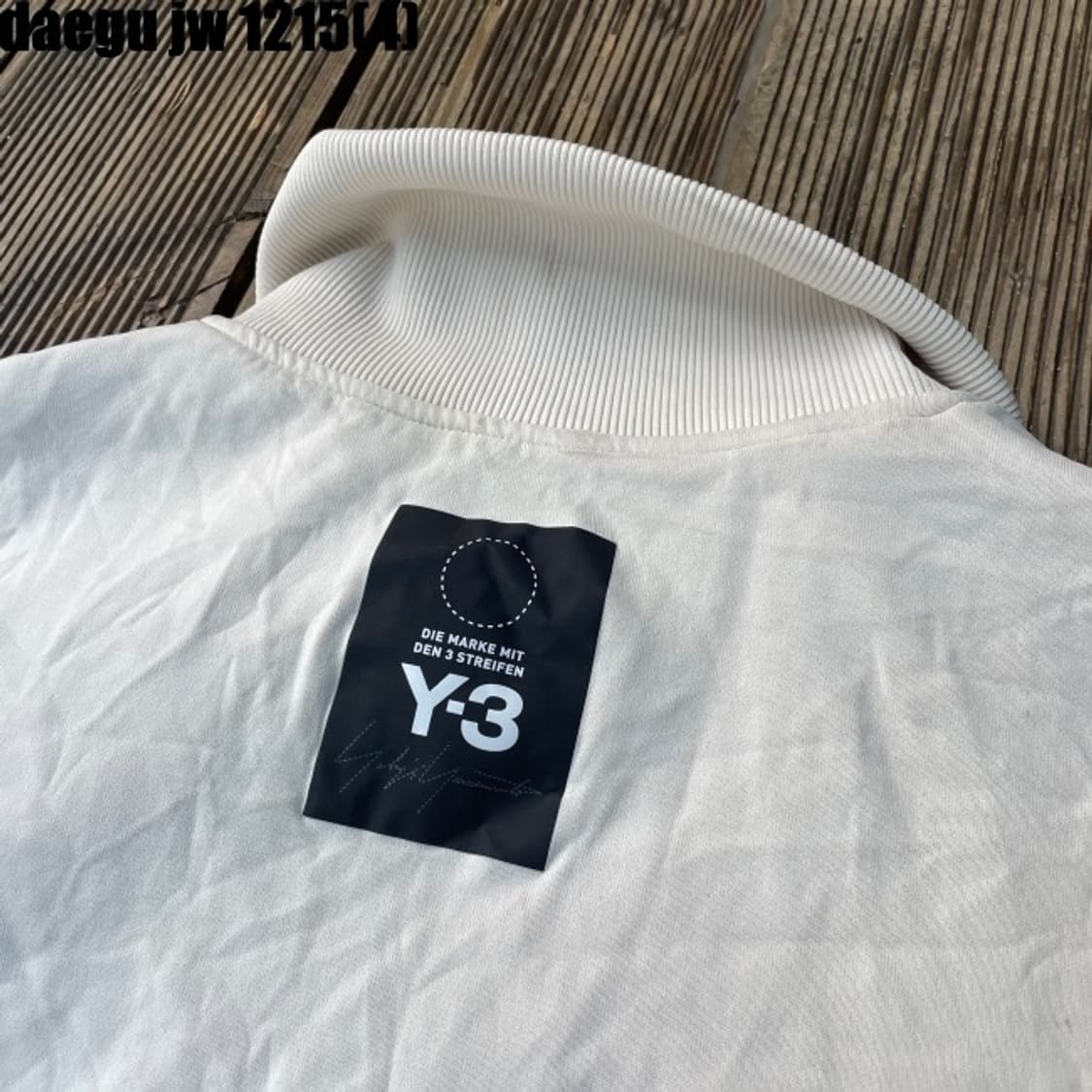 Y-3 사이드버튼 투웨이 집업 자켓 XL  상품이미지8