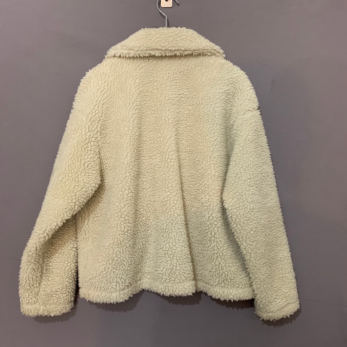 S 나이키 NSW 더블 스우시 세르파 플리스 양털 후리스 자켓 상품이미지3