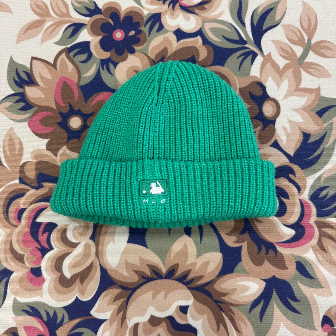 엠엘비MLB 뉴욕양키즈 로고 비니(그린) 상품이미지2