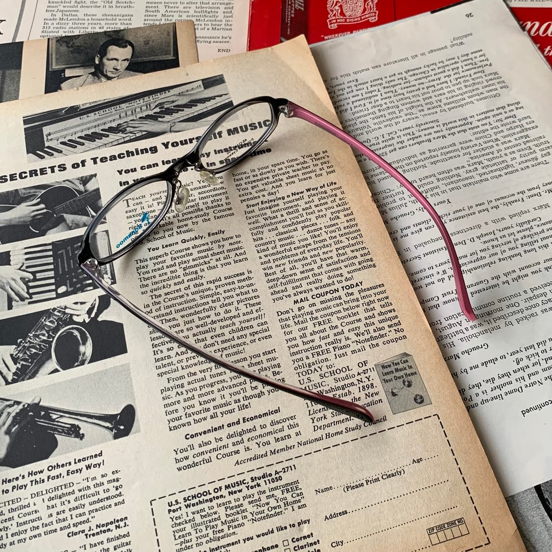 894 블랙 데드스탁 빈티지안경 뿔테 경량 클래식 픽키 상품이미지4