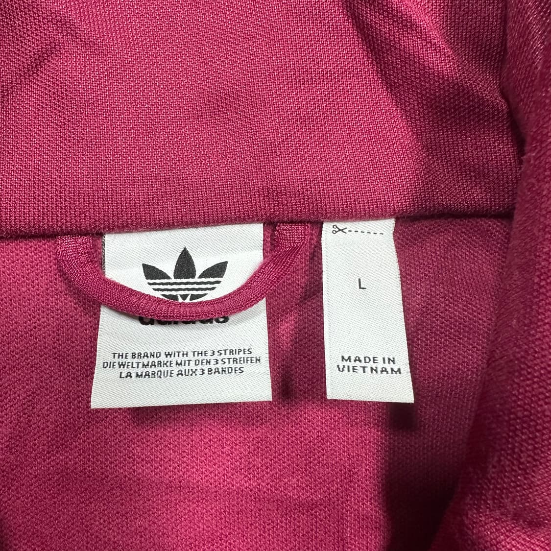 ✨ (바배) 아디다스 파이어버드 버건디 트랙탑 져지  상품이미지3