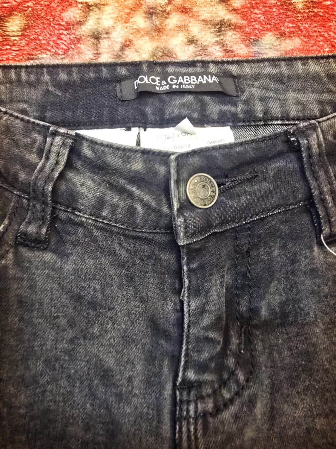 돌체앤가바나(Dolce & Gabbana)블랙 스키니 진 상품이미지4