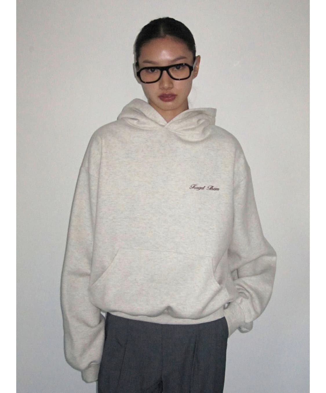 포니테일 Forget Them Everyday Hoodie 상품이미지1