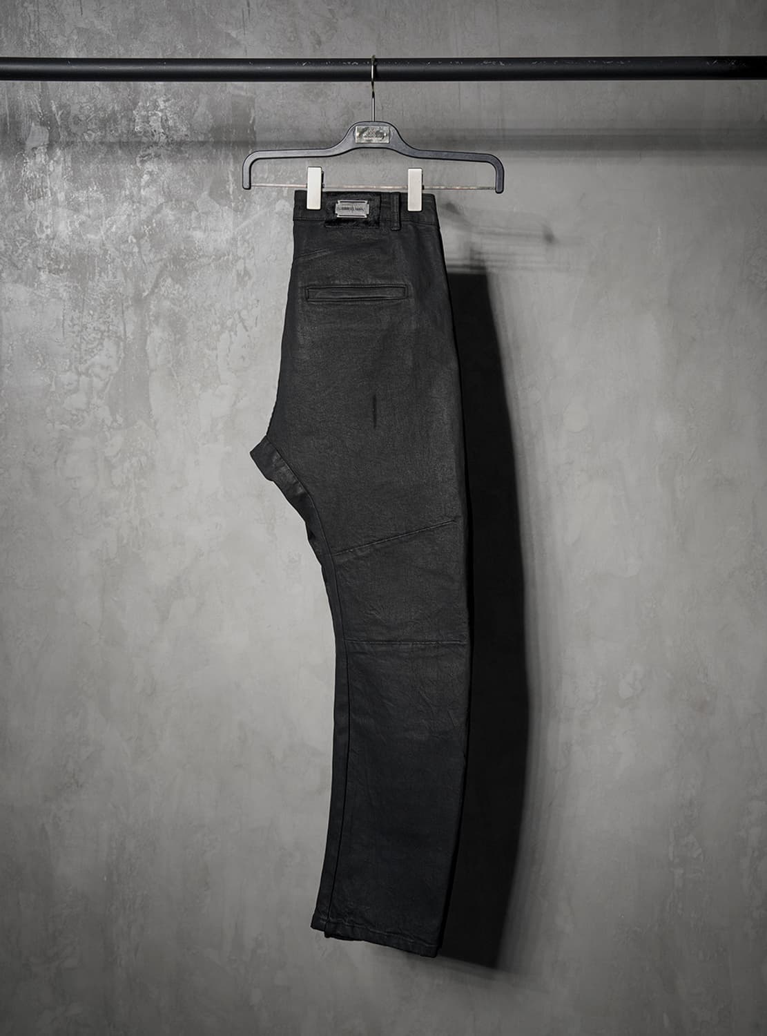 Water Monster Waxed Curved Slim Jeans 상품이미지7