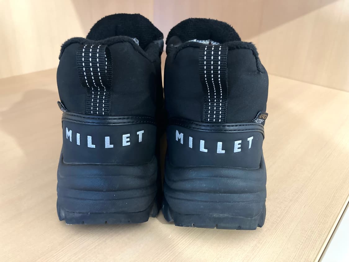 (거의 새것)밀레 방한화 알파카 패딩 신발 225-230 상품이미지3