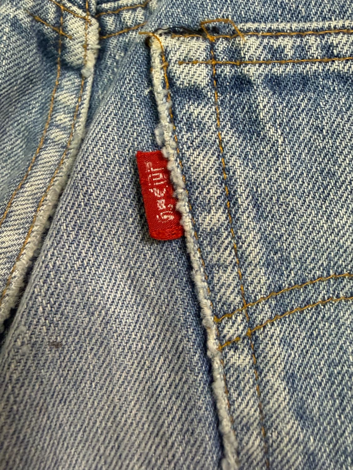 Vintage Levi’s selvedge denim 1970s 상품이미지4