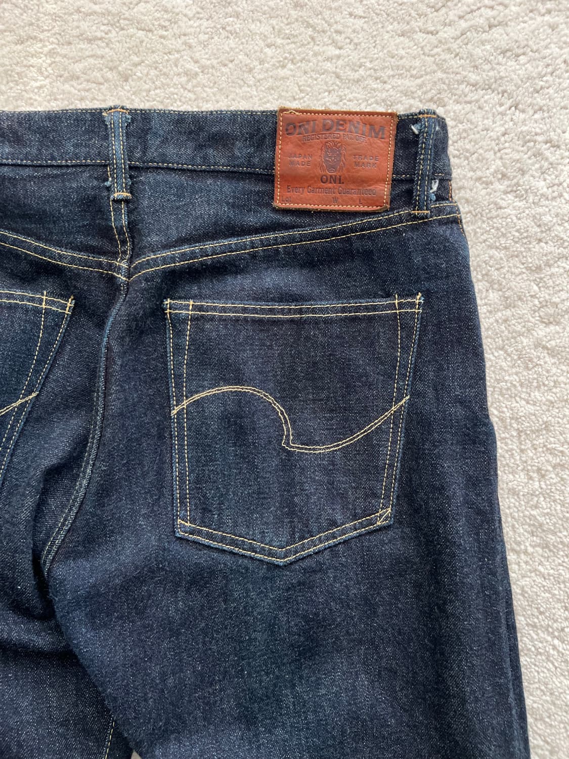 오니 데님 288 셀비지 상품이미지1