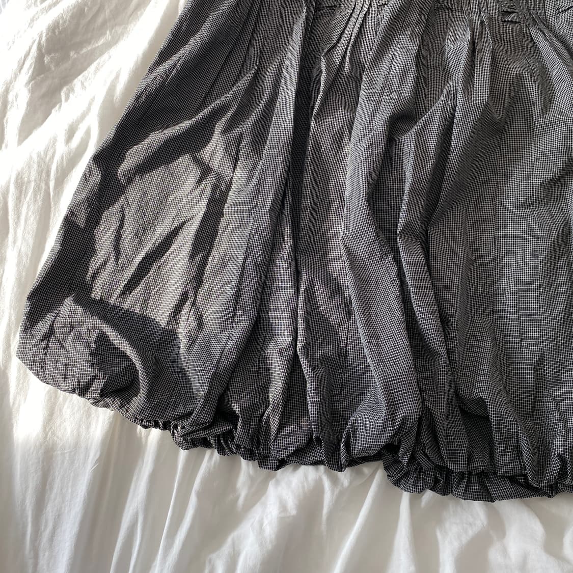 빈티지 나일론 벌룬 스커트 상품이미지4