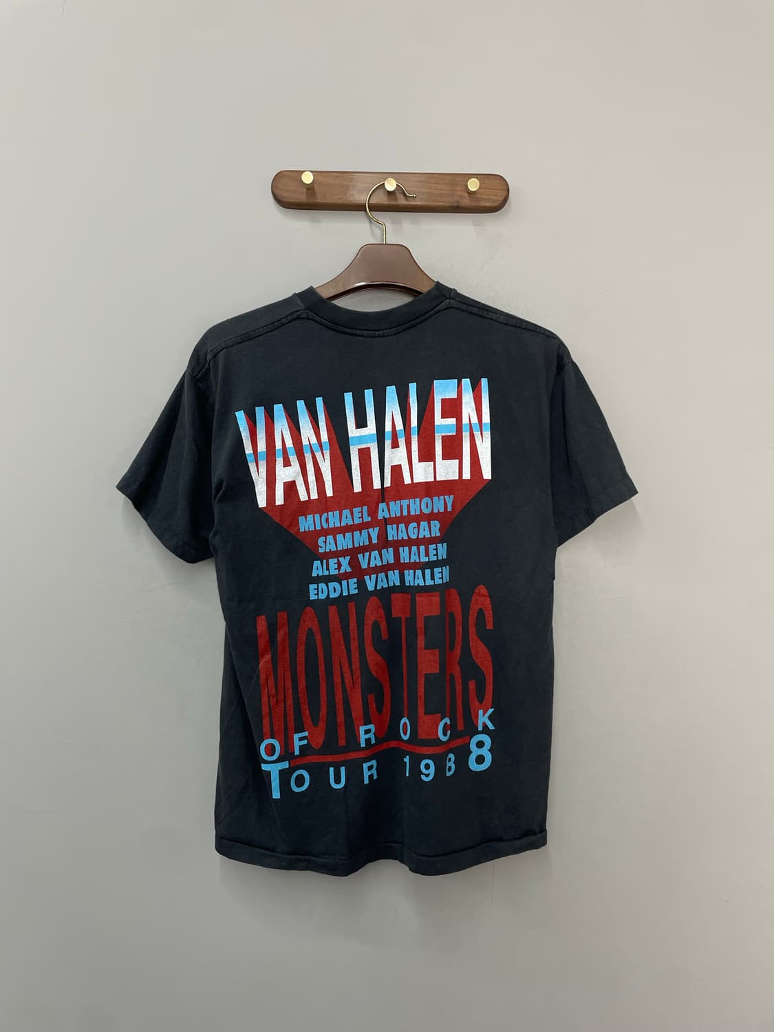 빈티지 몬스터스 오브 락 부틀렉 프린팅 반팔 H2542 상품이미지4