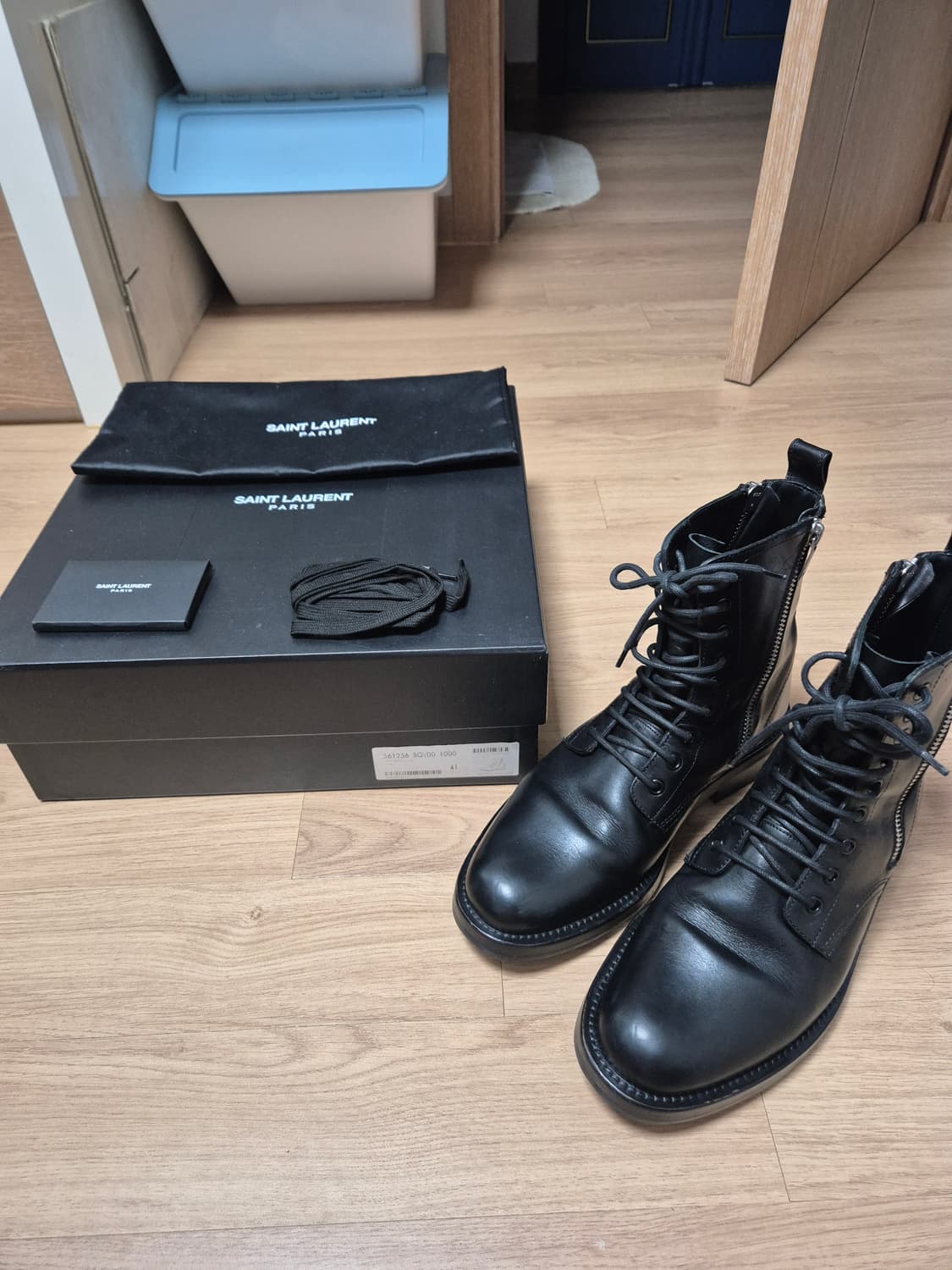 (41)생로랑 FW15 에디 슬리먼 더블지퍼 컴뱃부츠 상품이미지1