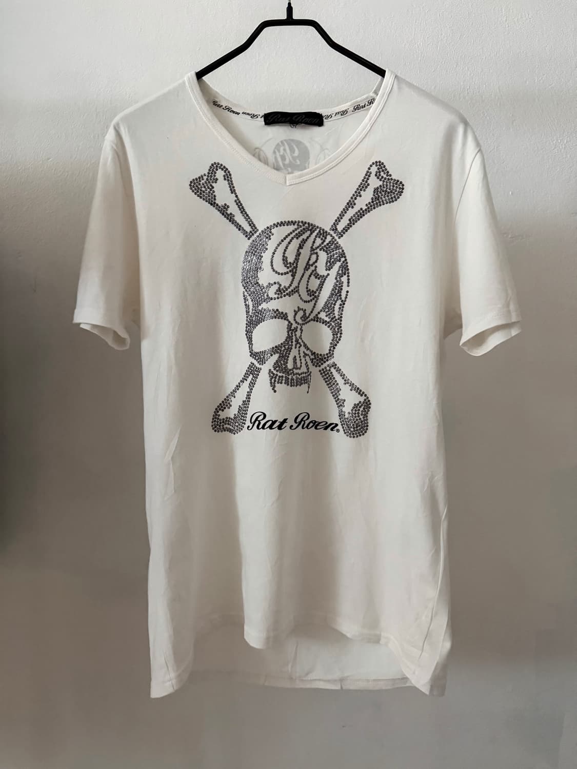 Rat roen stud skull t shirt 상품이미지1