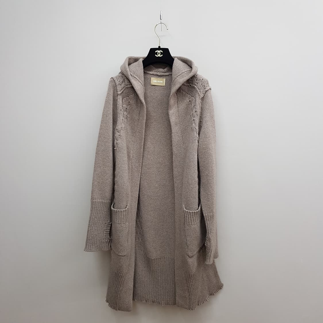 쟈딕앤볼테르후드 캐시미어 니트 롱 가디건 XS/S사이즈 상품이미지1