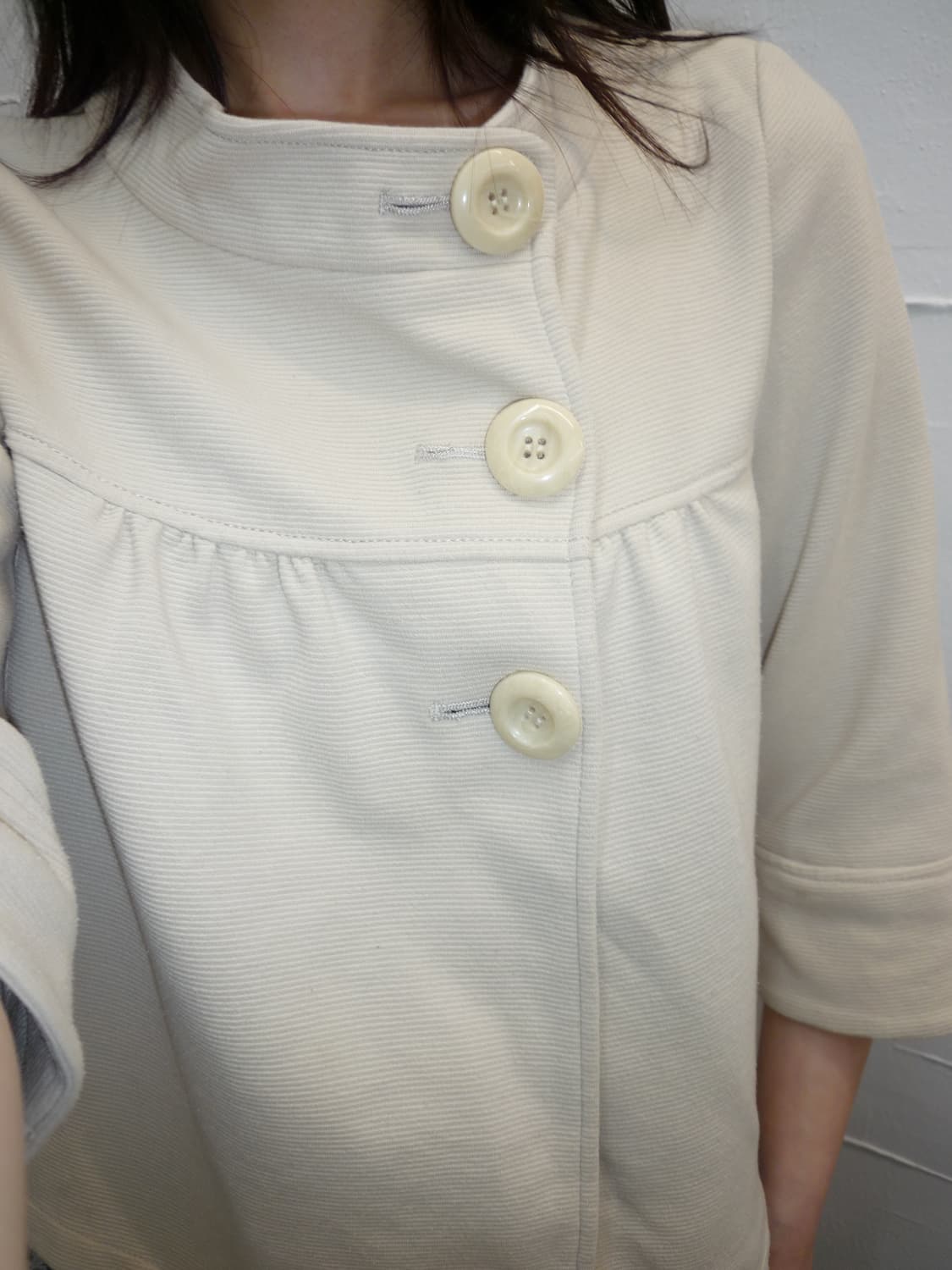 three buttons ivory jacket 상품이미지3