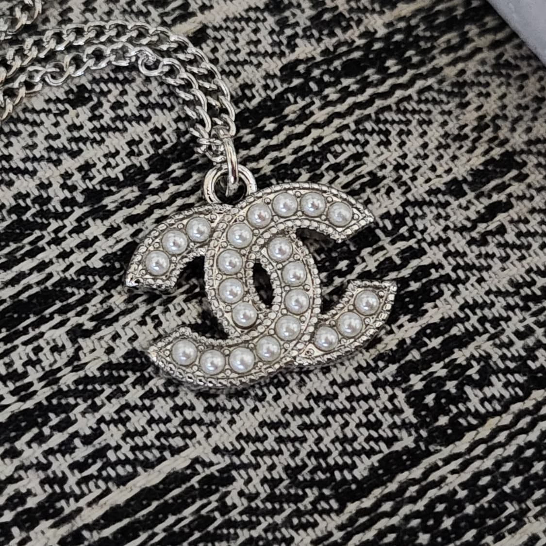 샤넬 정품 빈티지 업사이클링 목걸이 남여공용 남자목걸이  상품이미지2