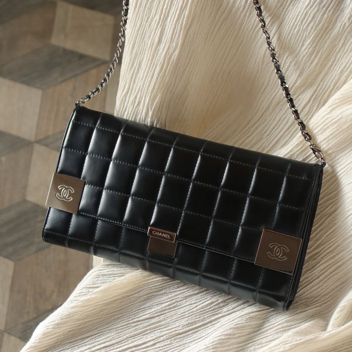 샤넬 초콜릿 바 클러치 숄더백 상품이미지2
