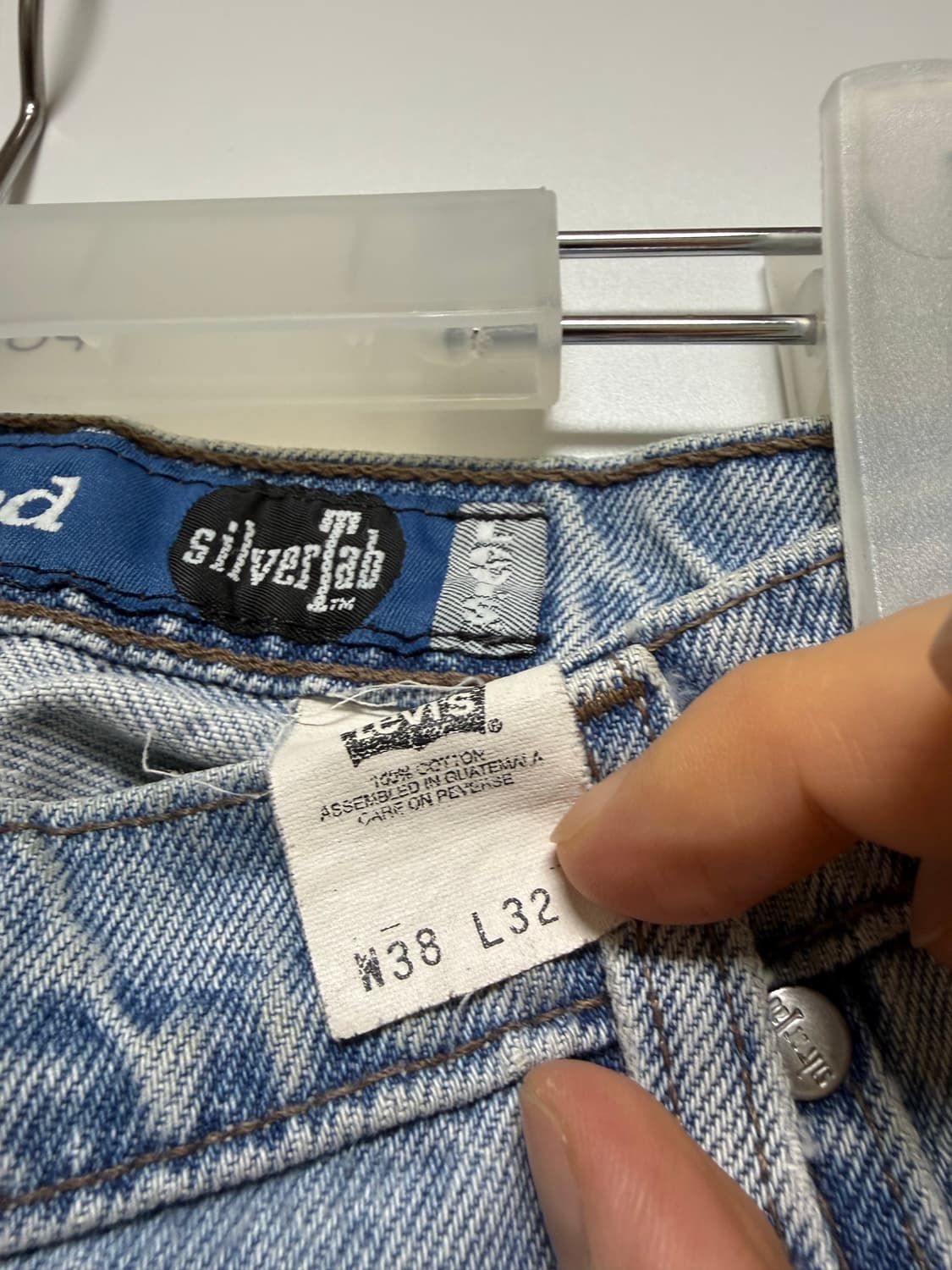 90s 리바이스 실버탭 릴렉스드 (38x32) 상품이미지5