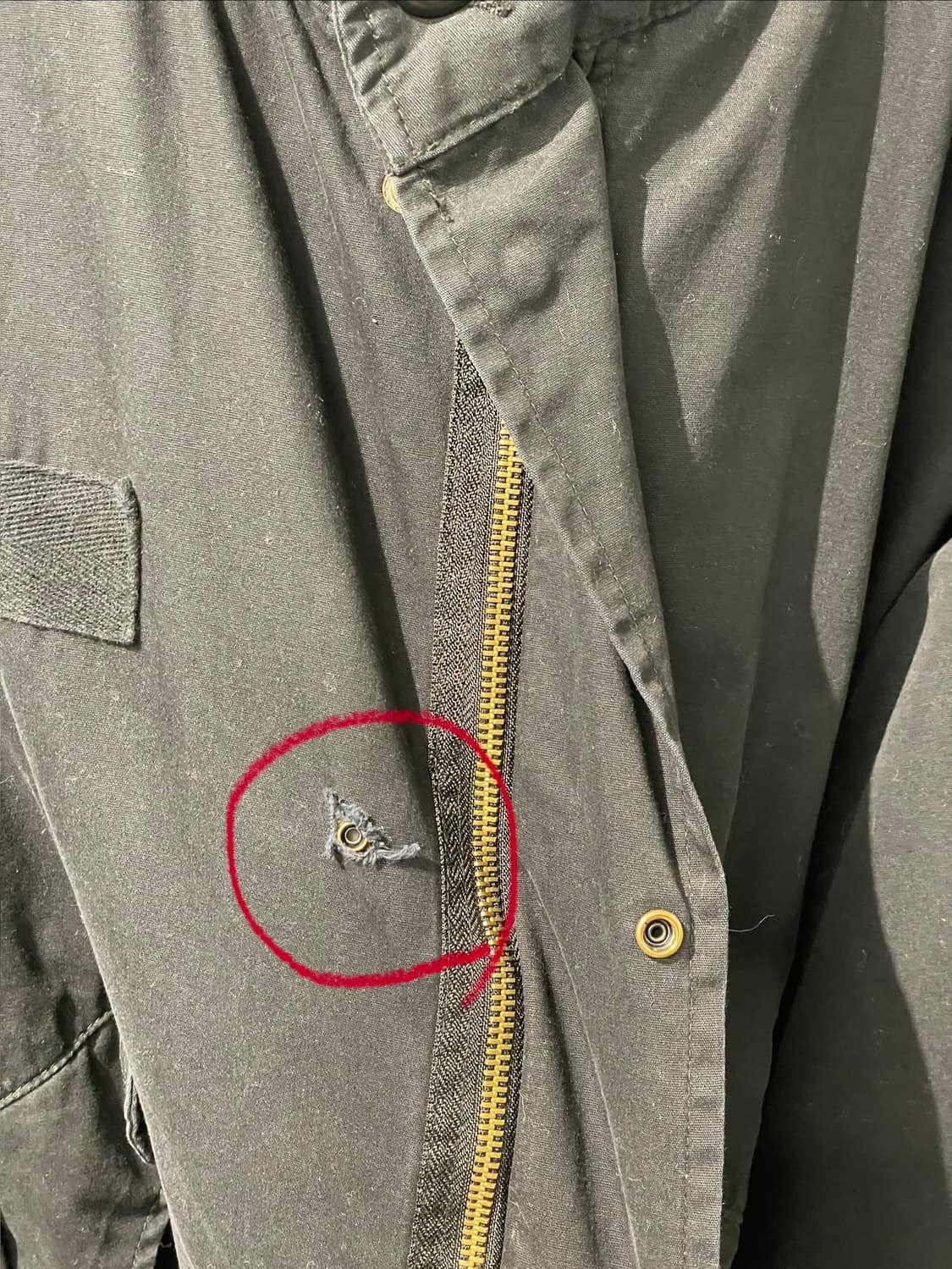 빈티지 피쉬테일 야상 자켓 상품이미지9